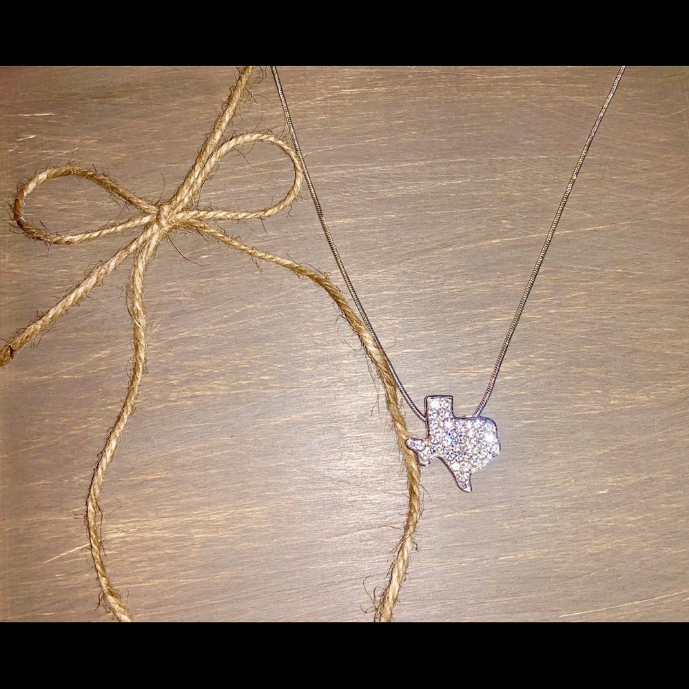 Necklace with Texas Pendant